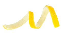 Zitronenschale