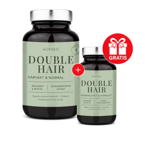 Double Hair Pack (120 kapseln + GRATIS 60 kapseln)